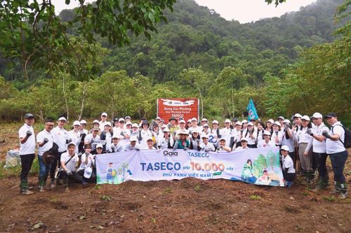 Dấu ấn hành trình 20 năm: Taseco góp 10.000 cây xanh tại Vườn quốc gia Cúc Phương