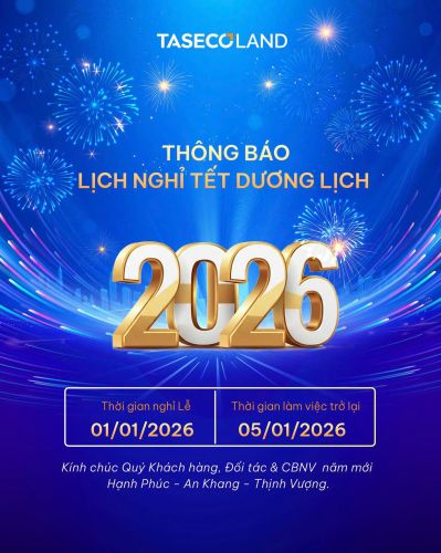 THÔNG BÁO LỊCH NGHỈ TẾT DƯƠNG LỊCH 2026